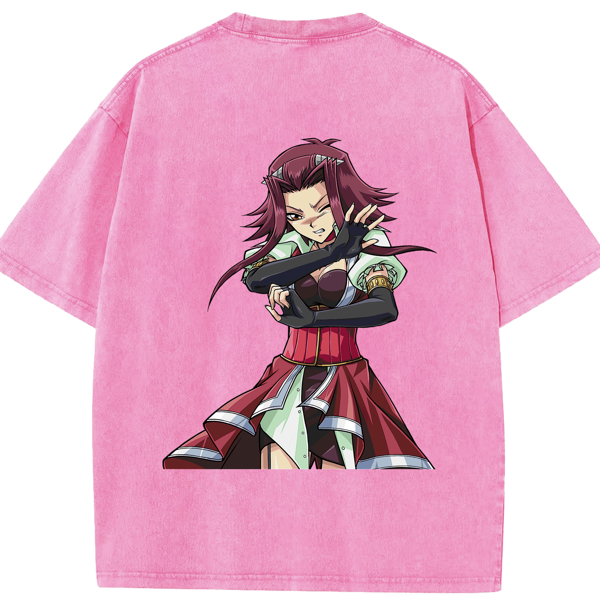 （画像用） 遊☆戯☆王 Yu-Gi-Oh! 綿100% ヴィンテージ風 半袖Tシャツ（背面プリント）